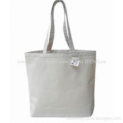 Reusable Reinforced Handle Shipping Tote Bag, Machine Washable